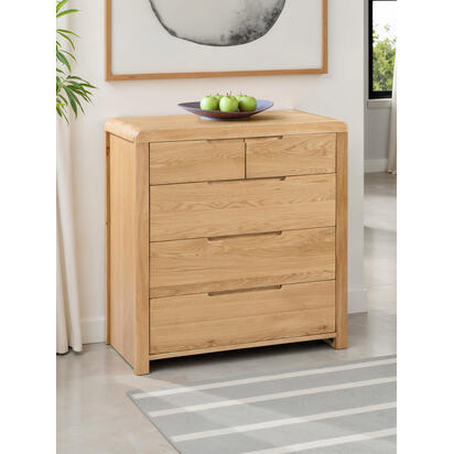 Curve 3+2 Drawer Chest