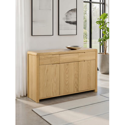 Curve Oak Sideboard