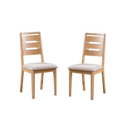 Set Of 2 Curve Dining Chairs