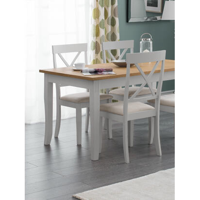 Set Of 2 Davenport Elephant Grey Dining Chairs