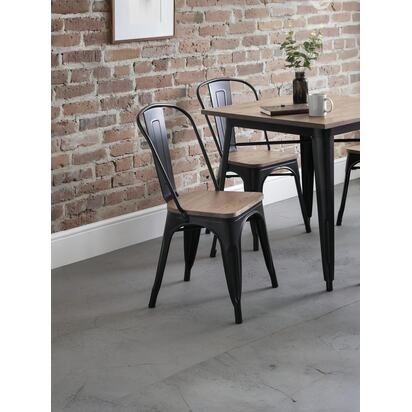 Set Of 4 Grafton Metal Chairs