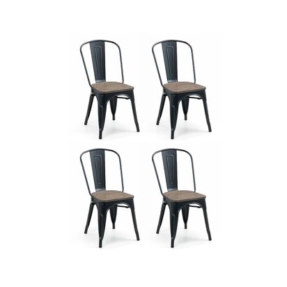 Set Of 4 Grafton Metal Chairs