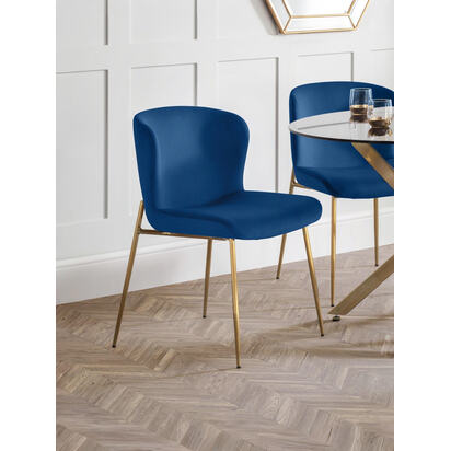 Set Of 2 Harper Dining Chairs - Blue