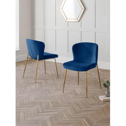 Set Of 2 Harper Dining Chairs - Blue