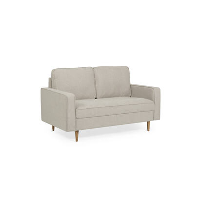 Henrietta Beige Upholstered 2 Seater Sofa