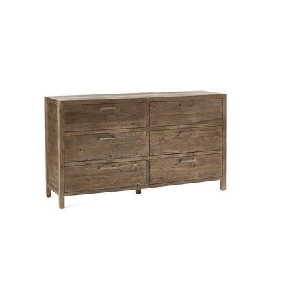 Heritage 6 Drawer Wide Chest