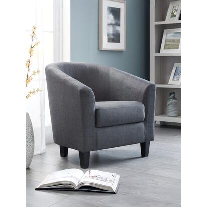 Hugo Tub Chair - Slate Grey