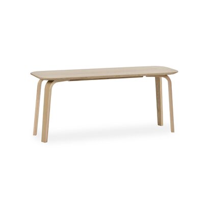 Kaito Oak Curved Leg Bench