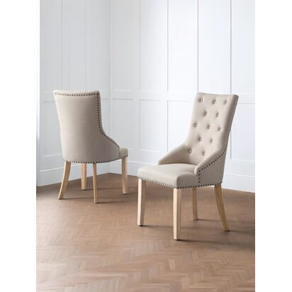 Set Of 2 Loire Button Back Chairs