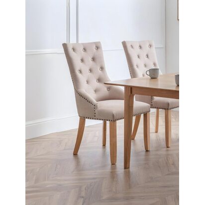 Set Of 2 Loire Button Back Chairs