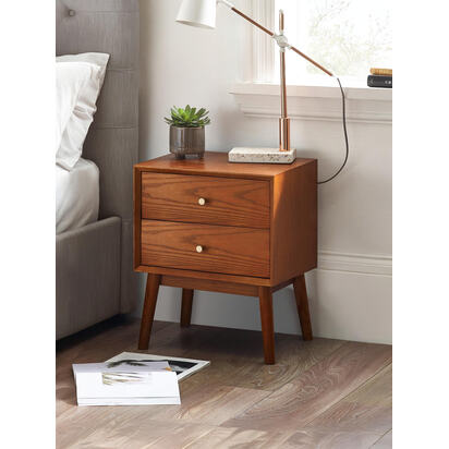 Lowry 2 Drawer Bedside
