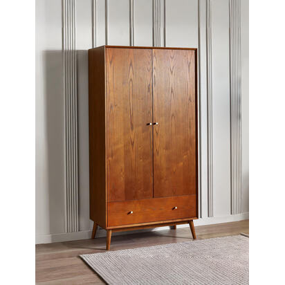 Lowry 2 Door 1 Drawer Wardrobe