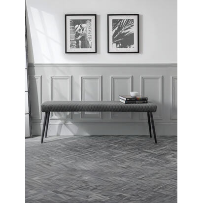 Luxe Low Bench - Grey