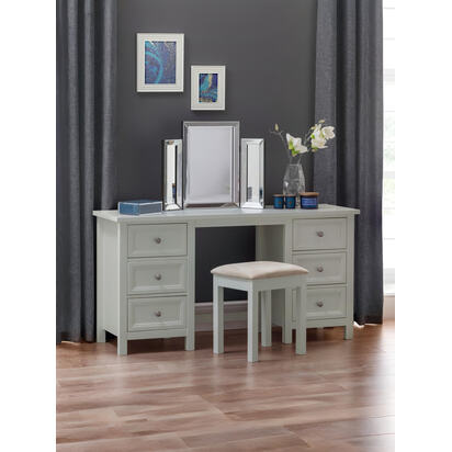 Maine Dressing Table - Dove Grey