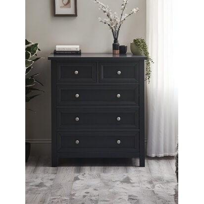 Maine 3 + 2 Drawer Chest - Anthracite
