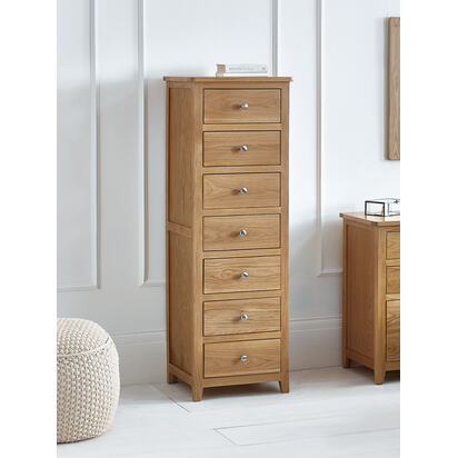 Mallory 7 Drawer Narrow Chest