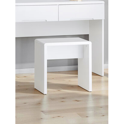 Manhattan Dressing Stool - White