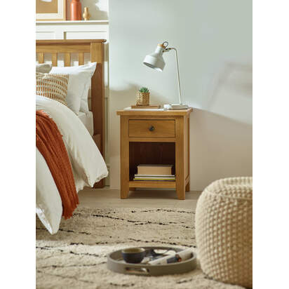 Marlborough 1 Drawer Bedside