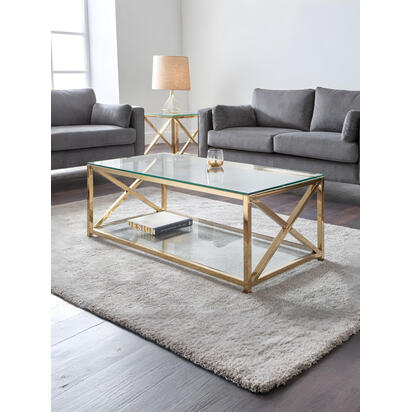 Miami Coffee Table - Gold