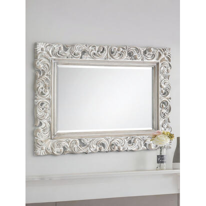 Baroque Distressed Wall Mirror