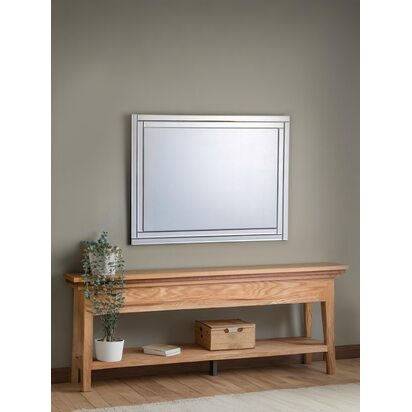 Deco Frameless Wall Mirror
