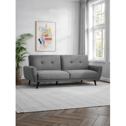 Monza Fabric Sofa Bed - Grey