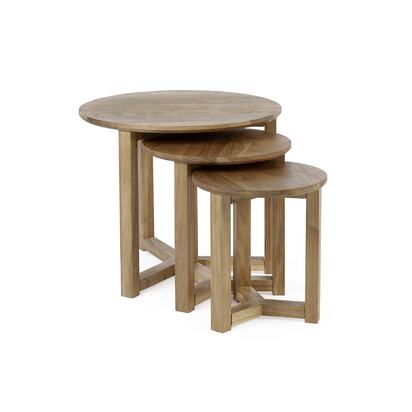 Nidri Nest Of 3 Tables Oak