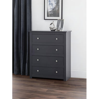 Radley 4 Drawer Chest - Anthracite