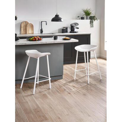 Set Of 2 Renzo Bar Stool White