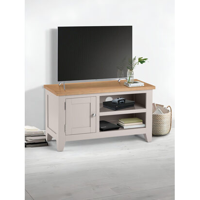 Richmond Tv Unit - Elephant Grey/Pale Oak