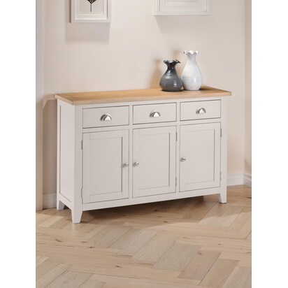 Richmond Sideboard - Elephant Grey/Pale Oak