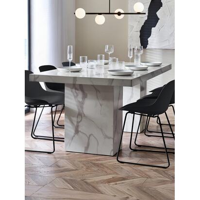 Rome Dining Table - White