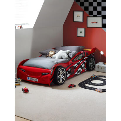 Scorpion 90cm Single Red Racer Car Bed