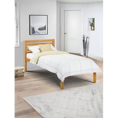 Slocum 90cm Single Pine Effect Bed