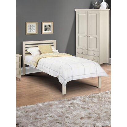 Slocum 90cm Single White Bed