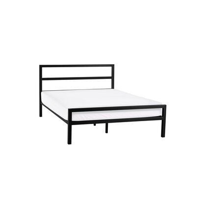 Soto 135cm Double Black Metal Bed