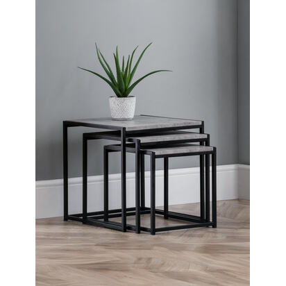 Staten Concrete Nest Of 3 Tables