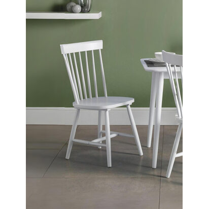 Set Of 4 Torino White Chairs