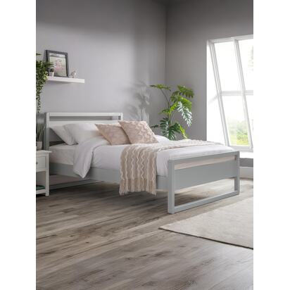 Venice 135cm Grey Double Bed