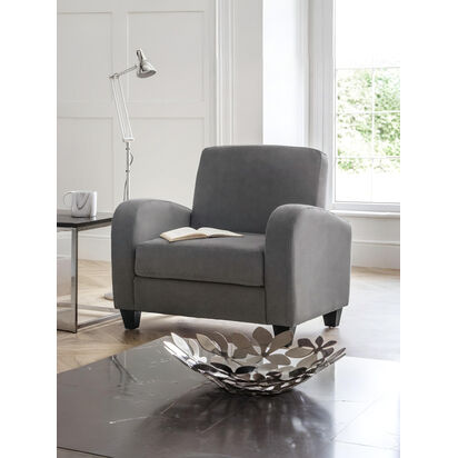 Vivo Chair In Dusk Grey Chenille