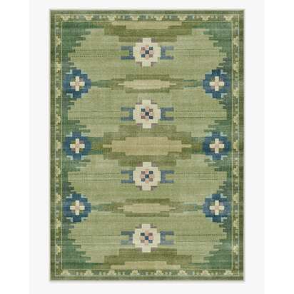 Annika Green Rug - 305 x 425 cm - All-In-One Rug