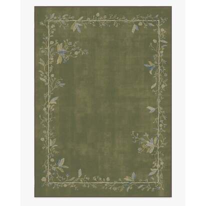 Daphne Olive Green Rug - 305 x 425 cm - All-In-One Rug