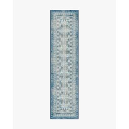 Cyrus Ocean and Ivory Rug - 305 x 425 cm - All-In-One Rug