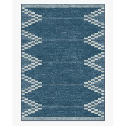 Sloane Blue Rug - 305 x 425 cm - All-In-One Rug