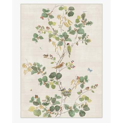 Woodland Chorus Fawn Rug by Sanderson - 305 x 425 cm - All-In-One Rug