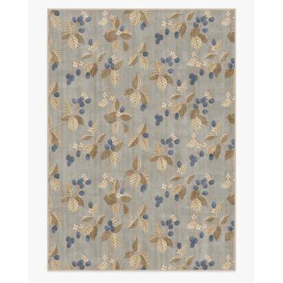 Rubus Azure & Fawn Rug by Sanderson - 305 x 425 cm - All-In-One Rug