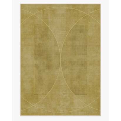 Ayla Gold Rug by Architectural Digest - 305 x 425 cm - All-In-One Rug
