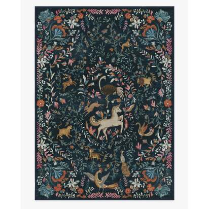 Dreamweaver Blue Multicolour Rug by Iris Apfel - 305 x 425 cm - All-In-One Rug