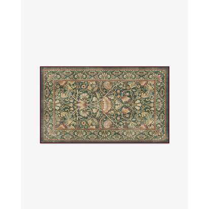 Lodden Soft Evergreen & Gold Rug by Morris & Co. - 305 x 425 cm - All-In-One Rug