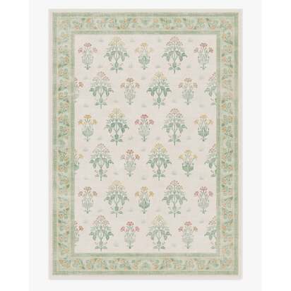 Meadow Sweet Ivory & Green Rug by Morris & Co. - 305 x 425 cm - All-In-One Rug
